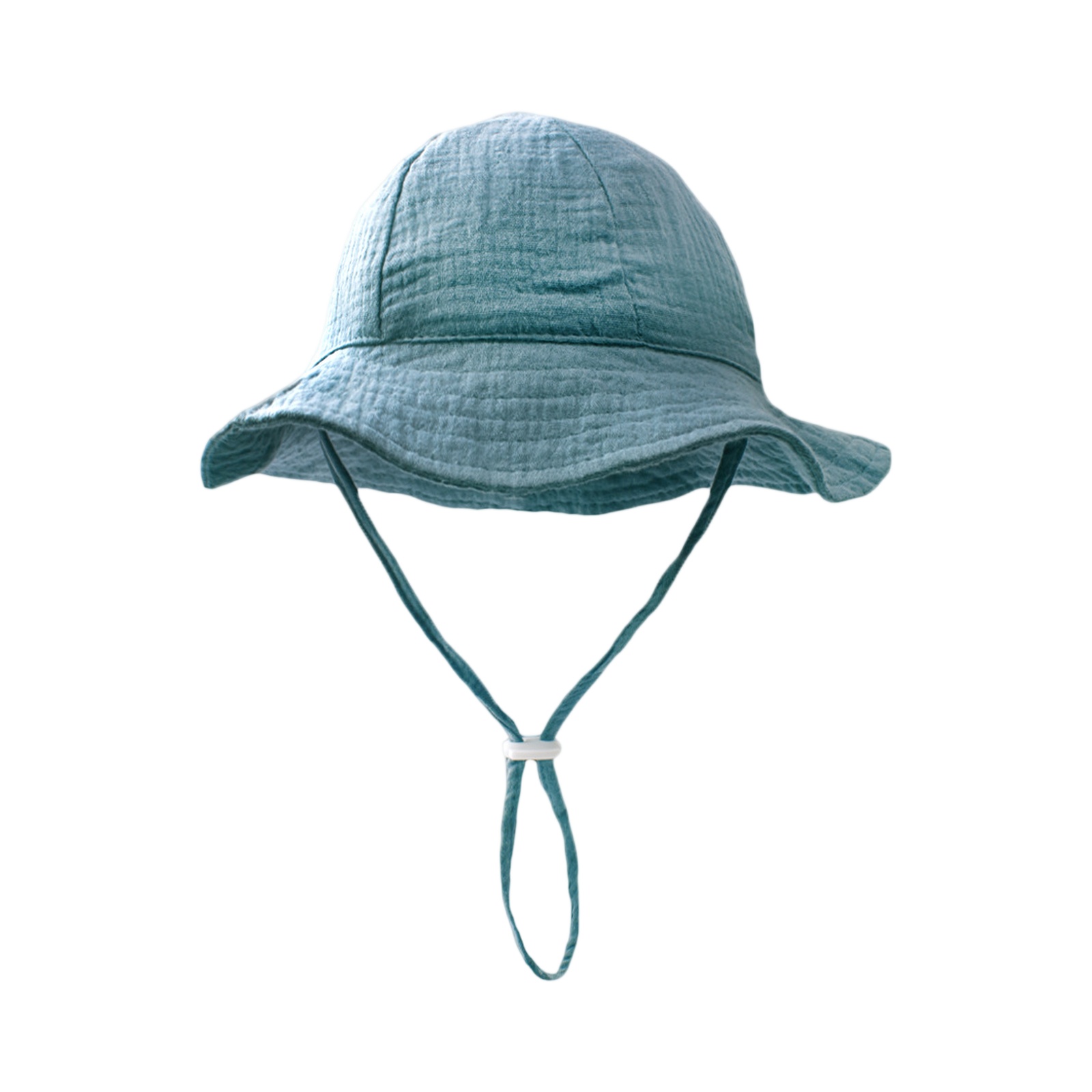 Visor Sun Hat - Детская однотонная мягкая складная панама с