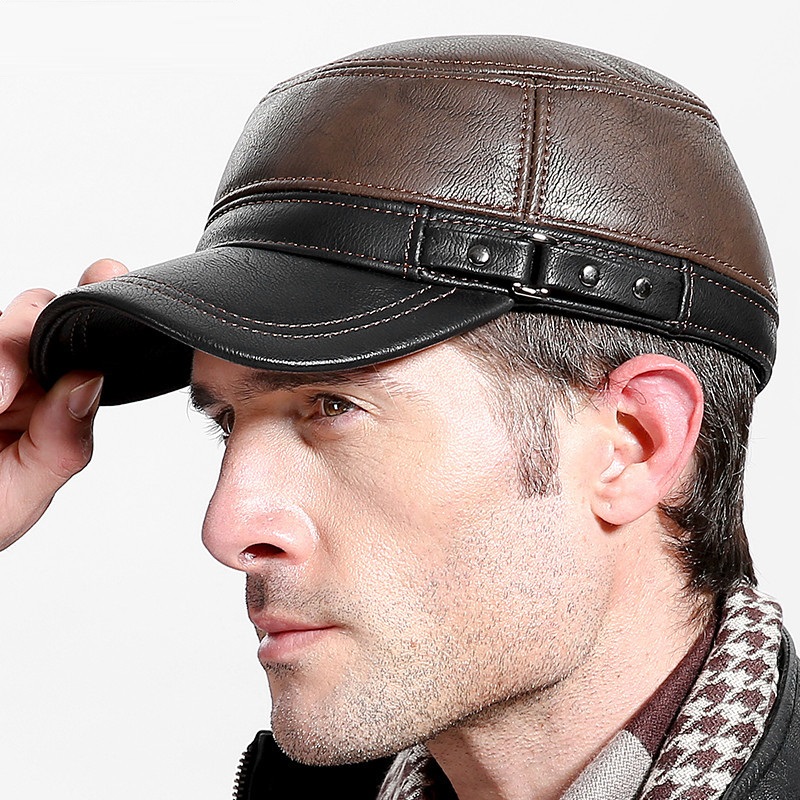 Baseball Cap Structured - Бейсболки из натуральной кожи из коровьей