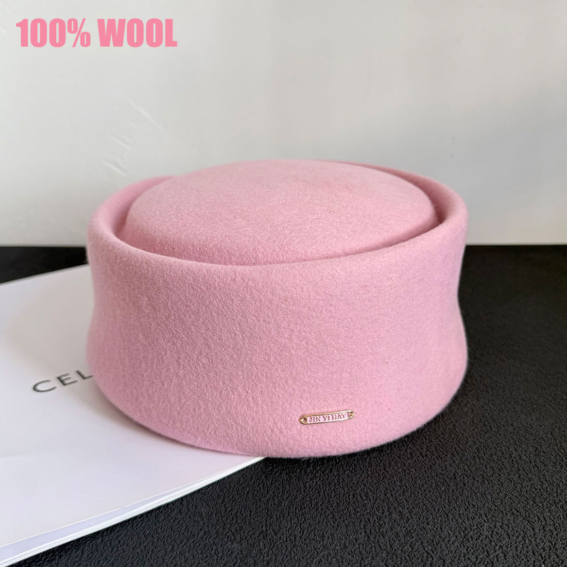 Beret French Wool - Новая осенне-зимняя женская шляпа-берет из 100%