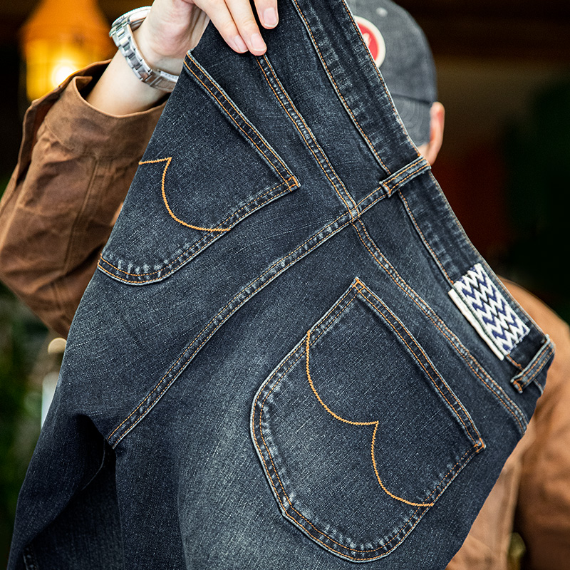 Levis Jeans 501 - Мужские винтажные прямые джинсы Maden, повседневные