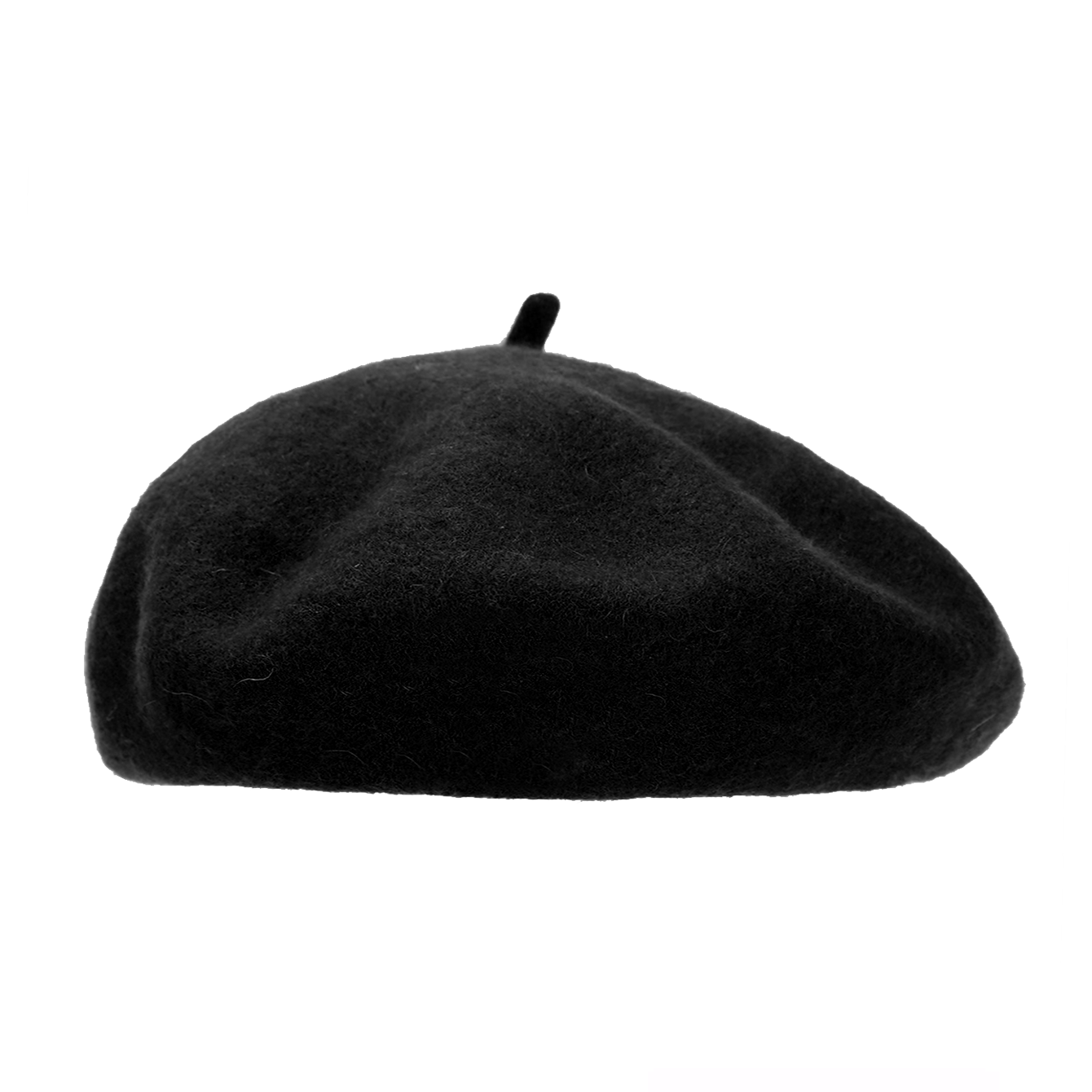 Beret French Wool - Однотонный шерстяной берет для женщин –