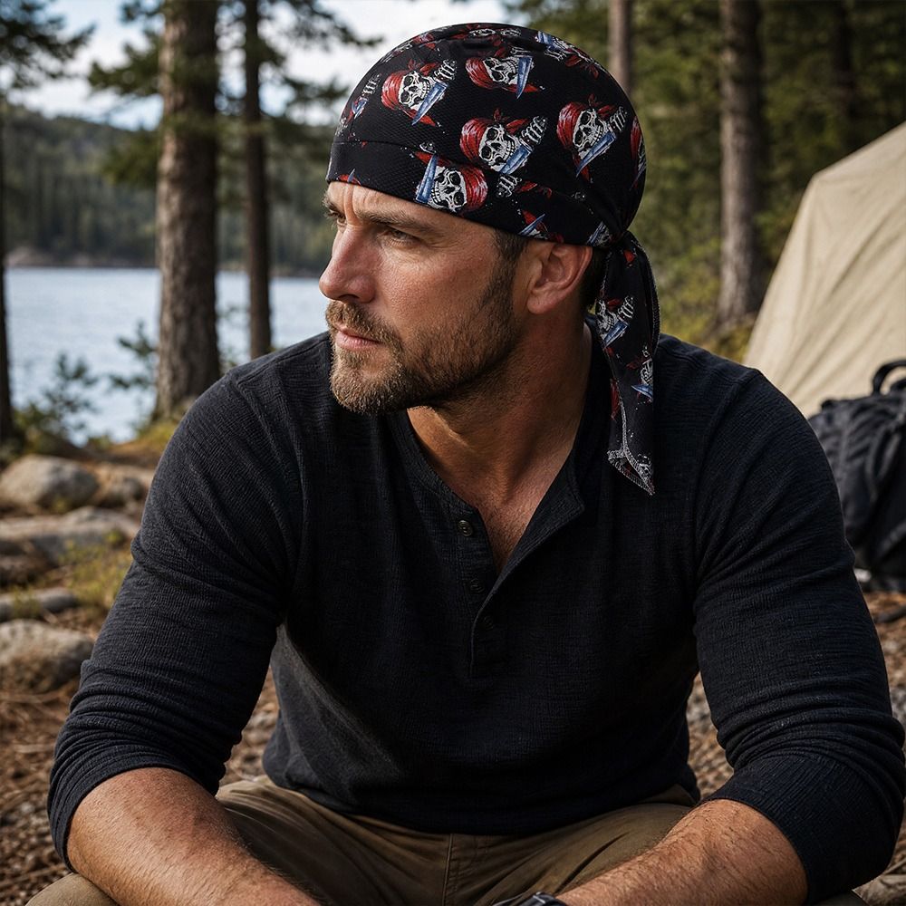 Быстросохнущая пиратская шапка – обзор и цена Skull Cap Helmet Liner
