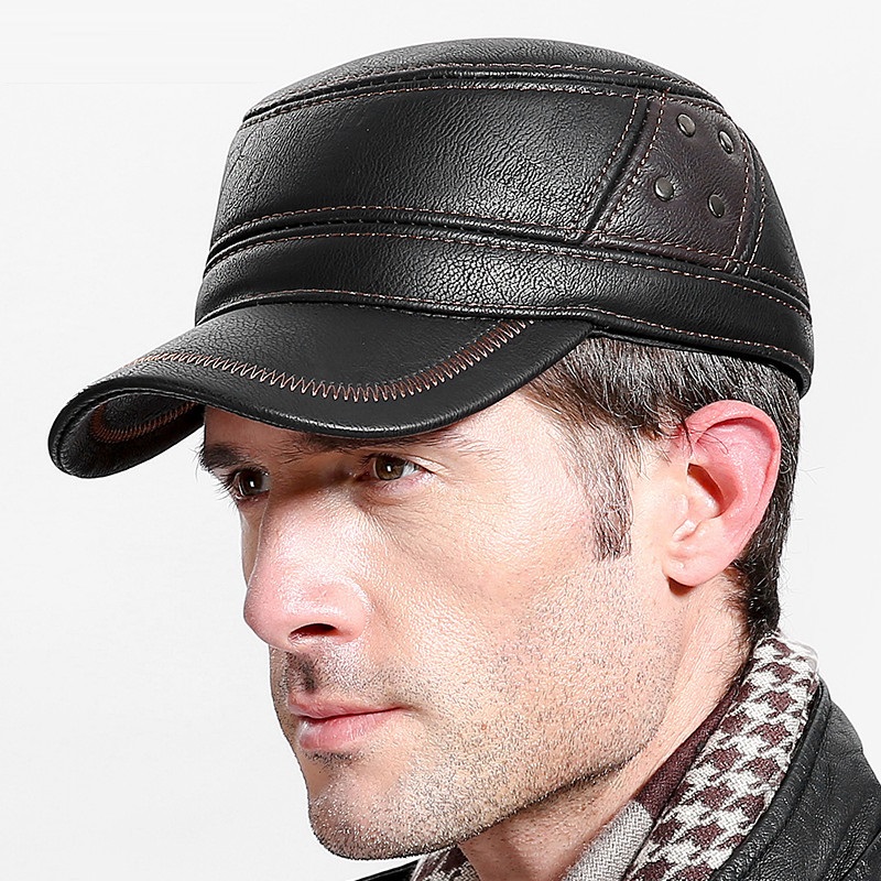 Бейсболки из натуральной кожи  – обзор и цена Baseball Cap Structured