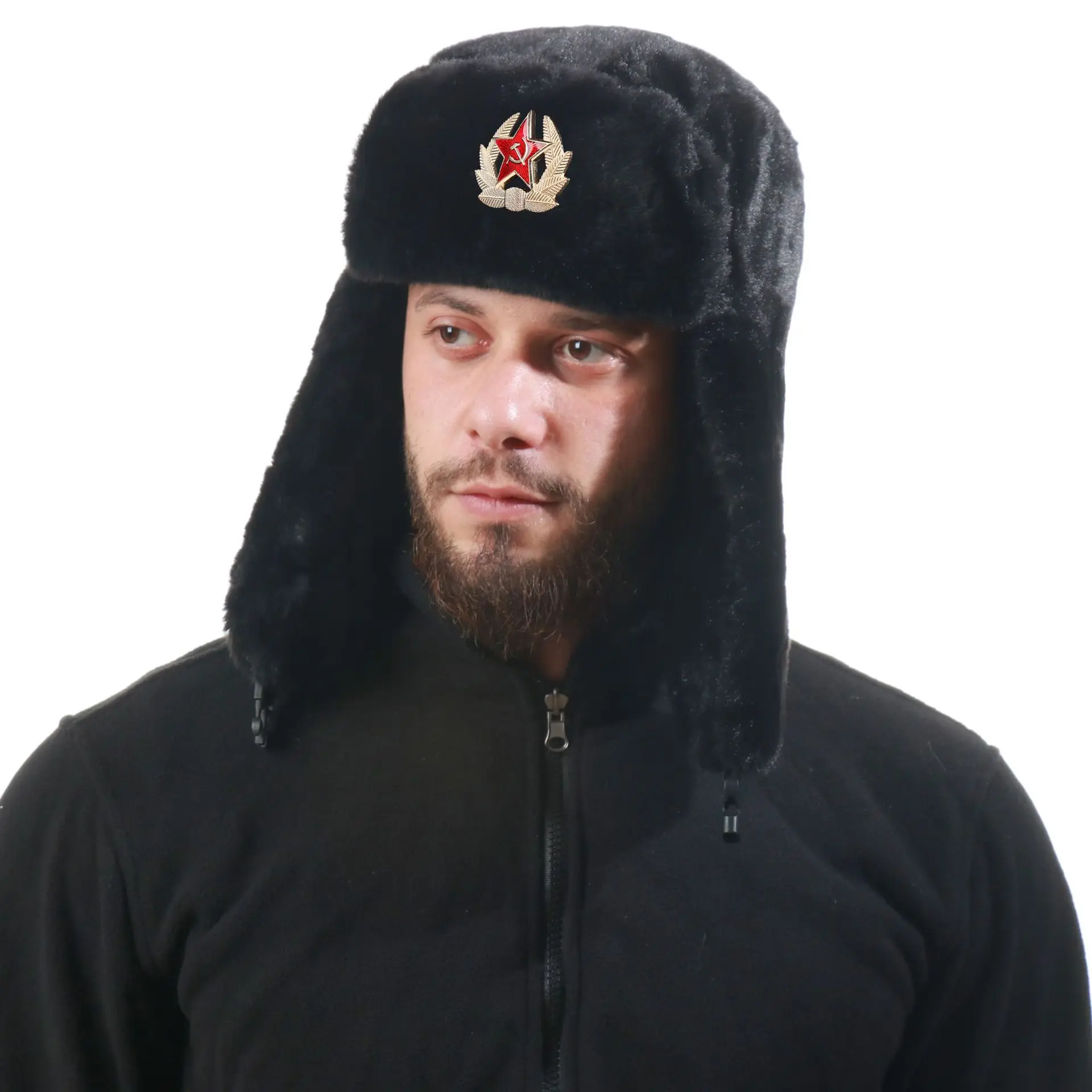 Советский значок, ушанка, мужс – обзор и цена Winter Trapper Hat