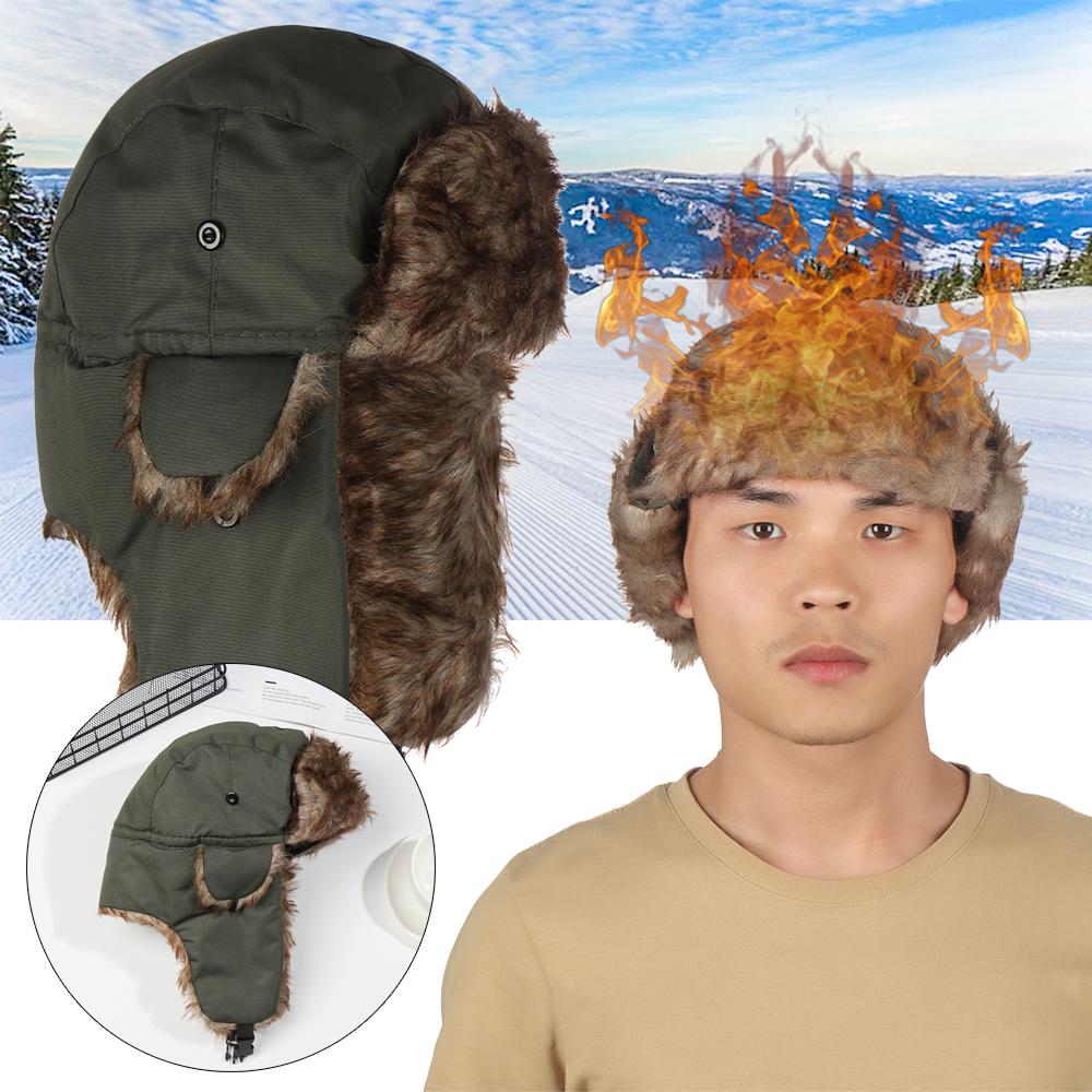 Теплая зимняя шапка-ушанка с у – обзор и цена Winter Trapper Hat